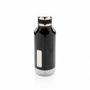 Logotrade promotional items photo of: Leak proof vacuum bottle with logo plate