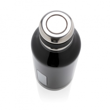 Logotrade promotional product image of: Leak proof vacuum bottle with logo plate