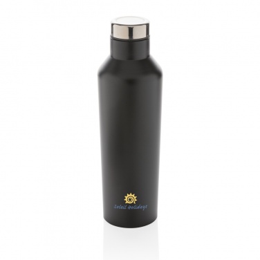 Logo trade promotional items image of: Modern vacuum stainless steel water bottle