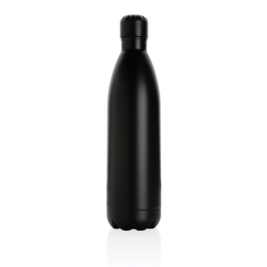 Logo trade promotional gift photo of: Solid colour vacuum stainless steel bottle 1L