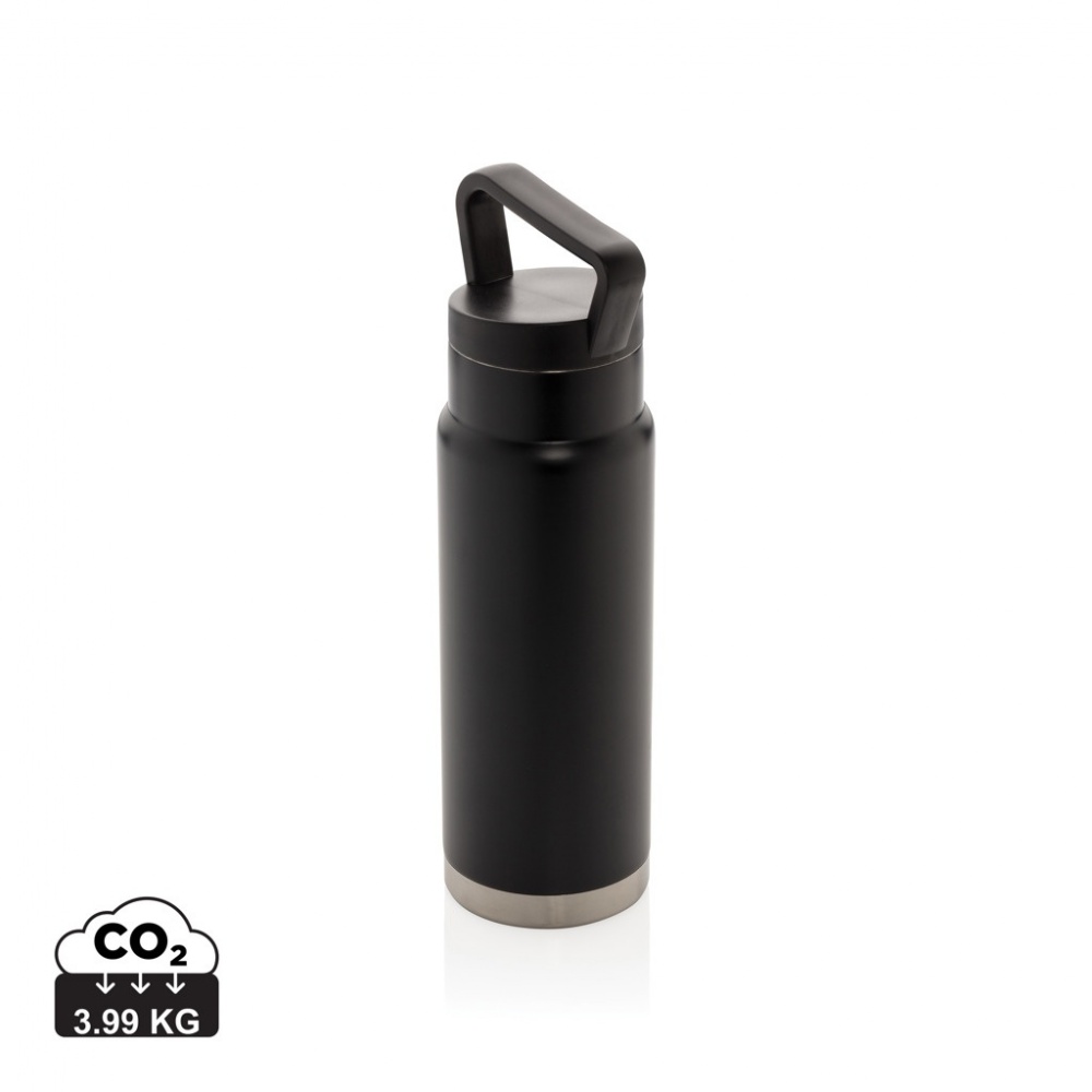 Logo trade promotional products picture of: Leakproof vacuum on-the-go bottle with handle