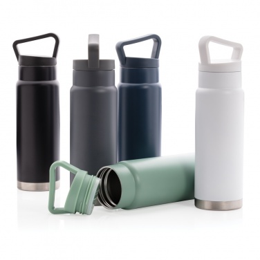 Logo trade promotional giveaway photo of: Leakproof vacuum on-the-go bottle with handle