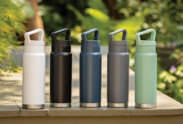 Logotrade promotional giveaway picture of: Leakproof vacuum on-the-go bottle with handle