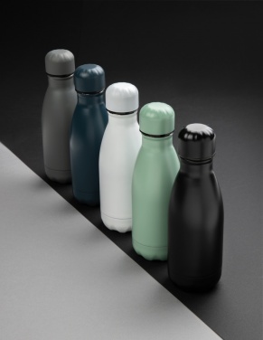 Logo trade promotional product photo of: Solid colour vacuum stainless steel bottle 260ml