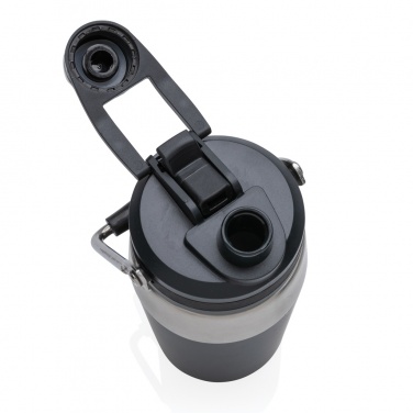 Logotrade promotional merchandise image of: Vacuum stainless steel dual function lid bottle 500ml