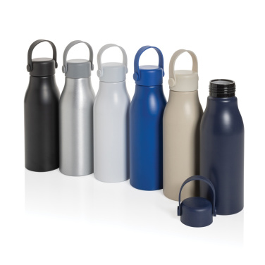 Logo trade promotional merchandise picture of: Pluto RCS Certified recycled aluminium bottle 680ml