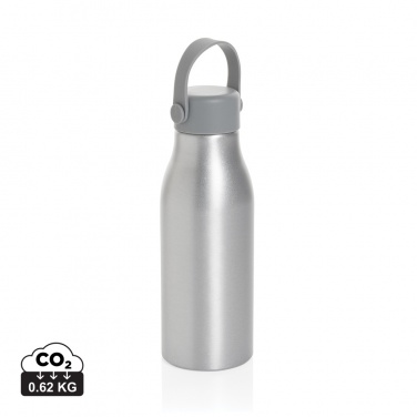Logo trade promotional products picture of: Pluto RCS Certified recycled aluminium bottle 680ml