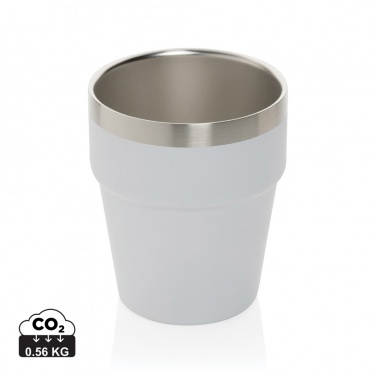 Logo trade promotional merchandise image of: Clark RCS double wall coffee cup 300ML