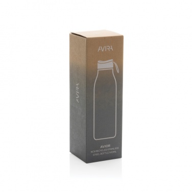 Logo trade advertising product photo of: Avira Avior RCS Re-steel bottle 500 ML