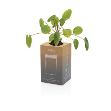 Logotrade advertising products photo of: Avira Alya RCS Re-steel tumbler 300 ml