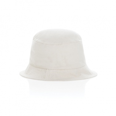 Logo trade promotional gifts image of: Impact Aware™ 285 gsm rcanvas one size bucket hat undyed