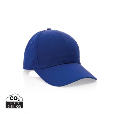 Logotrade promotional product image of: Impact 6 panel 190gr Recycled cotton cap with AWARE™ tracer