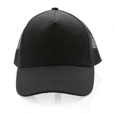 Logo trade promotional items picture of: Impact AWARE™ Brushed rcotton 5 panel trucker cap 190gr