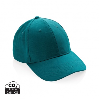 Logotrade promotional merchandise picture of: Impact 6 panel 280gr Recycled cotton cap with AWARE™ tracer