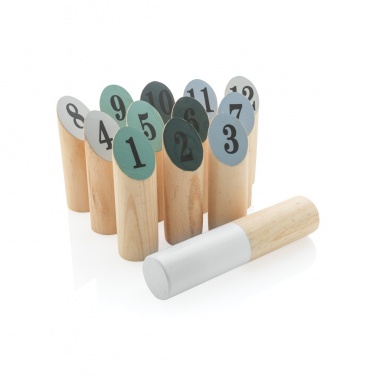 Logo trade promotional giveaways picture of: Wooden scatter set