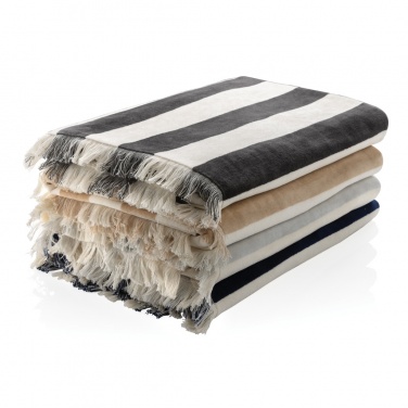 Logotrade corporate gift image of: Ukiyo Yukari AWARE™ XL deluxe beach towel 100x180cm