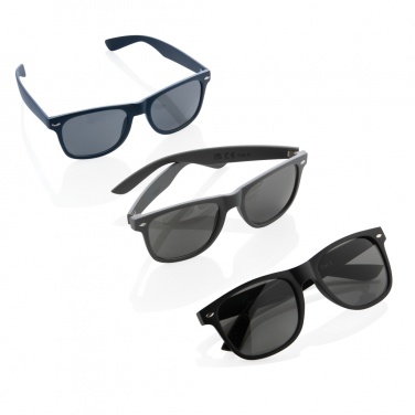 Logotrade promotional merchandise picture of: GRS recycled PC plastic sunglasses