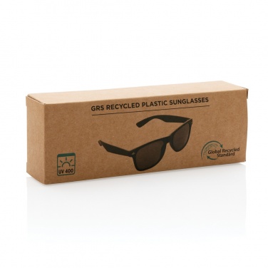 Logo trade promotional products image of: GRS recycled PC plastic sunglasses