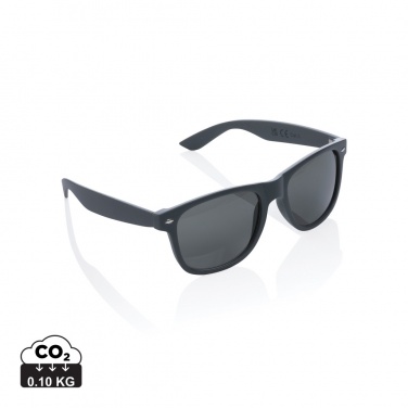 Logo trade promotional giveaways picture of: GRS recycled PC plastic sunglasses