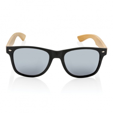 Logotrade advertising products photo of: Bamboo and RCS recycled plastic sunglasses