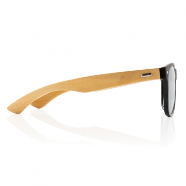 Logo trade promotional products picture of: Bamboo and RCS recycled plastic sunglasses