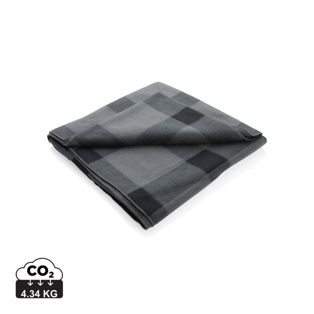 Logotrade business gift image of: Soft plaid fleece blanket