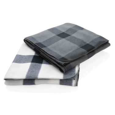 Logotrade advertising product picture of: Soft plaid fleece blanket