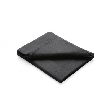 Logo trade corporate gift photo of: Fleece blanket in pouch