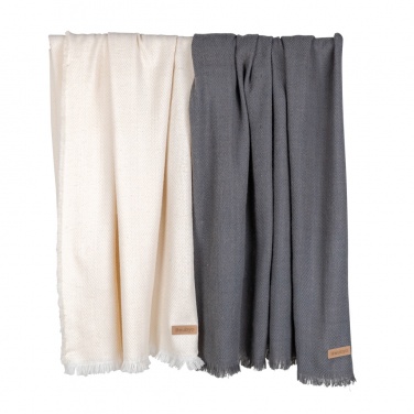 Logo trade promotional gifts picture of: Ukiyo Aware™ Polylana® woven blanket 130x150cm