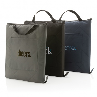 Logo trade corporate gifts picture of: Impact Aware™ RPET foldable quilted picnic blanket