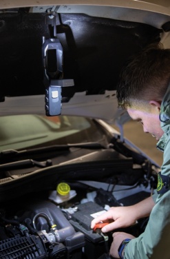 Logo trade advertising products image of: Heavy duty work light with COB