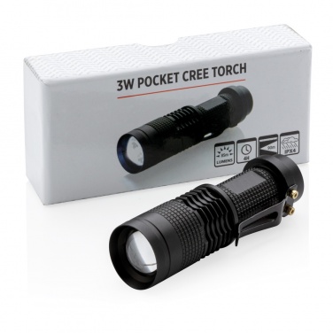Logotrade promotional products photo of: 3W pocket CREE torch