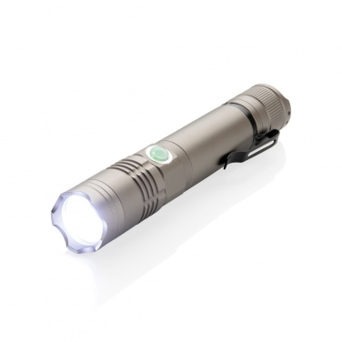 Logotrade promotional merchandise image of: Rechargeable 3W flashlight