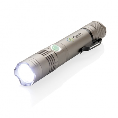 Logotrade promotional gift image of: Rechargeable 3W flashlight