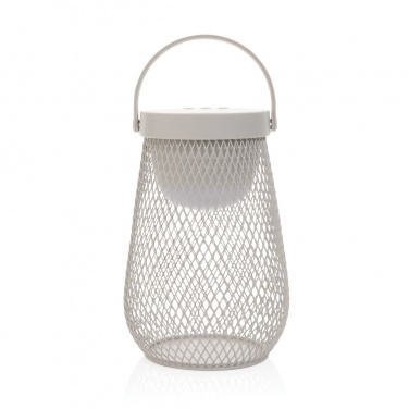 Logotrade promotional item picture of: Aurora RCS recycled plastic USB re-chargeable table lamp