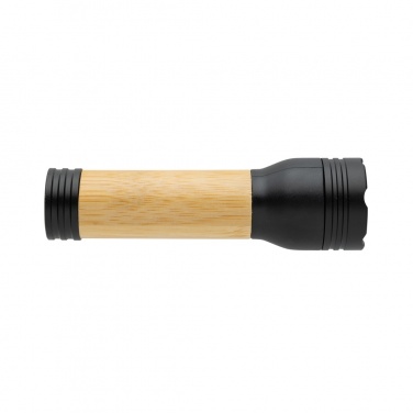 Logotrade promotional merchandise picture of: Lucid 1W RCS certified recycled plastic & bamboo torch