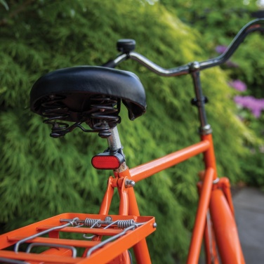 Logotrade advertising product picture of: Lumino RCS recycled plastic USB re-chargeable bike light set