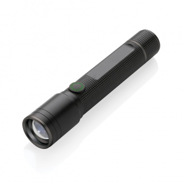 Logotrade promotional products photo of: Gear X RCS recycled aluminum USB-rechargeable torch