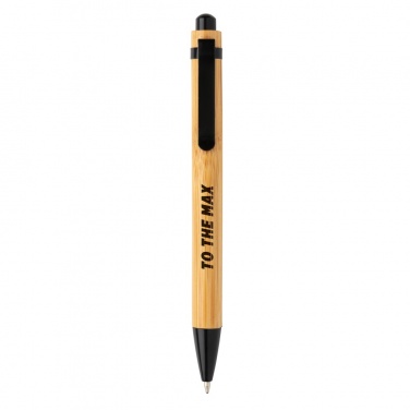 Logotrade promotional item picture of: Bamboo pen