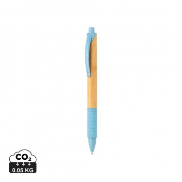 Logo trade corporate gift photo of: Bamboo & wheat straw pen