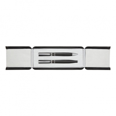 Logo trade promotional giveaways picture of: Swiss Peak deluxe pen set