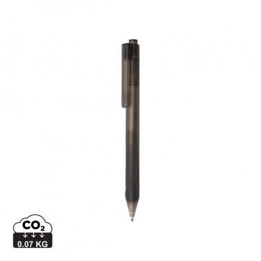 Logotrade advertising product image of: X9 frosted pen with silicone grip