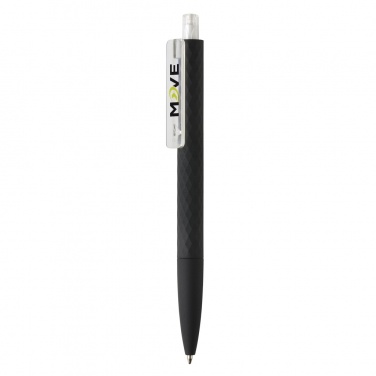 Logotrade promotional gift picture of: X3 black smooth touch pen