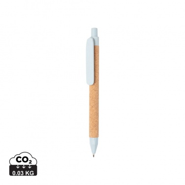 Logotrade promotional giveaways photo of: Write wheatstraw and cork pen