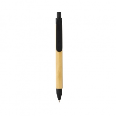 Logo trade promotional merchandise picture of: Write responsible recycled paper barrel pen