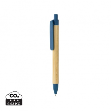 Logotrade corporate gift picture of: Write responsible recycled paper barrel pen
