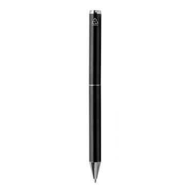 Logo trade corporate gift photo of: Swiss Peak Cedar RCS certified recycled aluminium pen