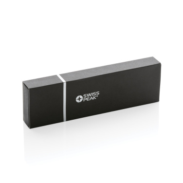 Logotrade advertising products photo of: Swiss Peak Cedar RCS certified recycled aluminum pen set