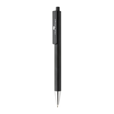 Logo trade promotional items picture of: Amisk RCS certified recycled aluminum pen