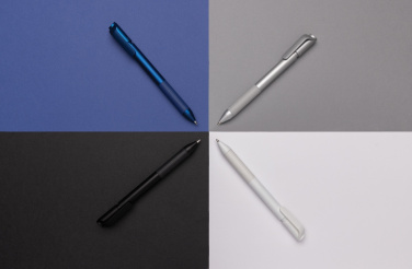 Logo trade promotional giveaways picture of: TwistLock GRS certified recycled ABS pen